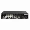 QSW-M2106PR-2S2T-US QNAP Half-Rackmount Switch QSW-M2106PR-2S2T-US Management Switch