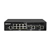 QSW-M2108R-2C-US QNAP 8 Port 2.5Gbps, 2 Port 10Gbps SFP+/ NBASE-T Combo Management Switch