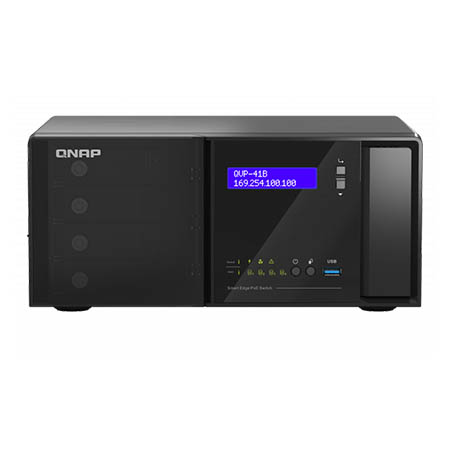 QVP-41B-8G-P-US QNAP 8 Channel NVR 264Mbps Max Throughput - No HDD