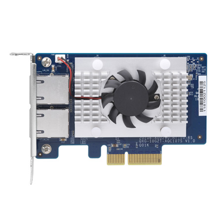 [DISCONTINUED] QXG-10G2T-107 QNAP Dual-port BASET 10GbE Network Expansion Card