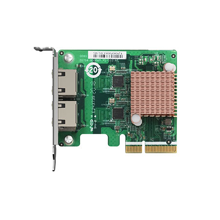QXG-2G2T-I225 QNAP Dual Port 2.5GbE 4-Speed Network Card