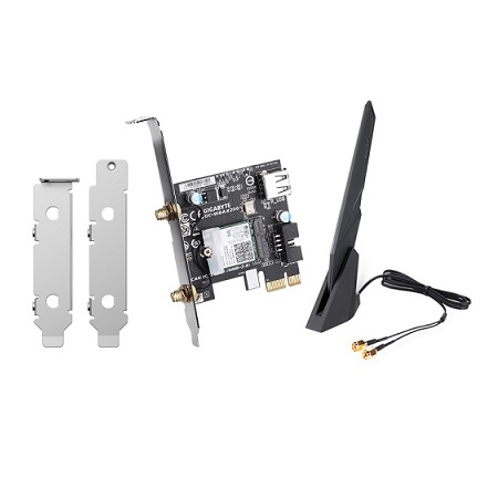 QXP-W6-AX200 QNAP WiFi 6 PCIe Wireless Card with Antenna & Brackets