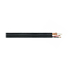 Show product details for R001535RCL3B Remee Siamese 20 AWG Shielded Solid Bare Copper RG59 Plus 18 AWG 2 Conductors Stranded Bare Copper CMR Non-Plenum CCTV Cable - 500' Reel in Box - Black
