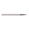 Show product details for R001564WRCM2W Remee 18 AWG Quad Shielded Aluminum Braid Solid Copper RG6 CMR Non-Plenum CATV Coaxial Cable - 1000' Pull Box - White