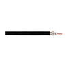 Show product details for R001586RM1B Remee 14 AWG Aluminum Braid Shielded Solid Bare Copper RG11 CMR Non-Plenum Coaxial Cable - 1000' Reel - Black