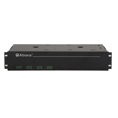 R2416CB220 Altronix 16 Channel 6Amp 28VAC or 7Amp 24VAC 2U Rack Mount CCTV Power Supply