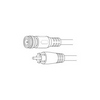 RB12 Vanco Cable RG59 RCA(M) / BNC(M) 12ft