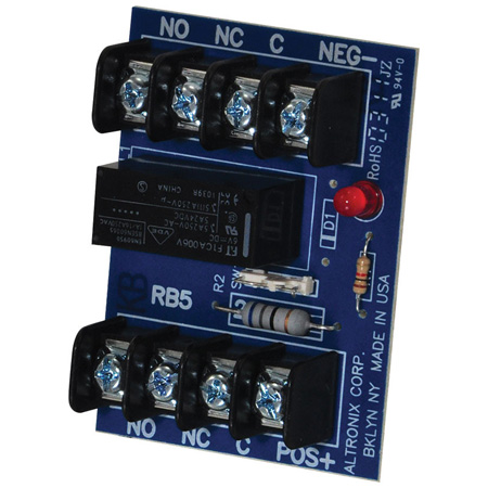 RB5 Altronix Relay Module 6/12VDC