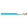 Show product details for REMEX331212NAIALR-1250 Remee 12 Fiber Tight-Buffered Multimode OM3 OFCP Plenum Distribution - Aluminum Armored Fiber Optic Cable - 1250' Spool - Aqua