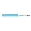 Show product details for REMEX331212VAIALR-1500 Remee 12 Fiber Tight-Buffered Multimode OM4 OFCP Plenum Distribution - Aluminum Armored Fiber Optic Cable - 1500' Spool - Aqua