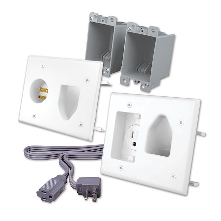 RL121204-WH Vanco Rapid Link Power by Vanco-Plus LV Port White