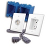 Show product details for RL125021-AL Vanco Rapid Link Power Dual 125V-15A Almond