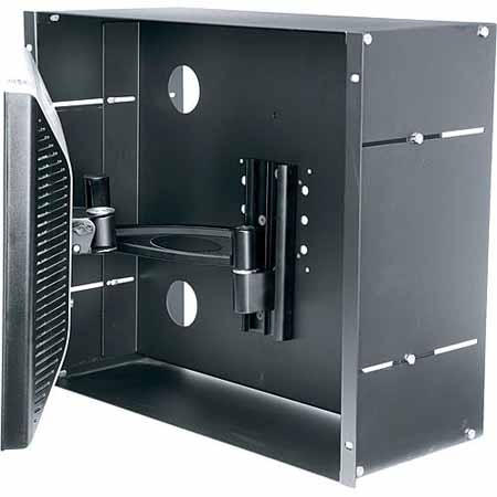 RM-LCD-MT Middle Atlantic 9 Space (15 3/4 Inch) LCD Rackmount, Telescoping Arm Enables Infinite Positioning