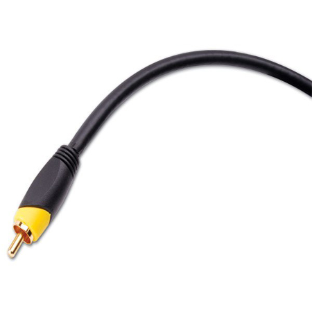 RR3X Vanco Cable RCA RG59 3ft Black