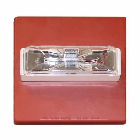 RSS-24MCW-NR Cooper Wheelock STRB,WALL, 24 VDC,15/30/75/110CD,NO LTR,RD