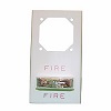 Show product details for RSSP-24MCW-NW Cooper Wheelock STRB PLATE,WALL,24 VDC,15/30/75/110CD,NO LTR,WHT