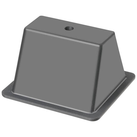 RTSB405-10 Arlington Industries 5" W x 4" H Roof Topper Base Only 4" - Pack of 10