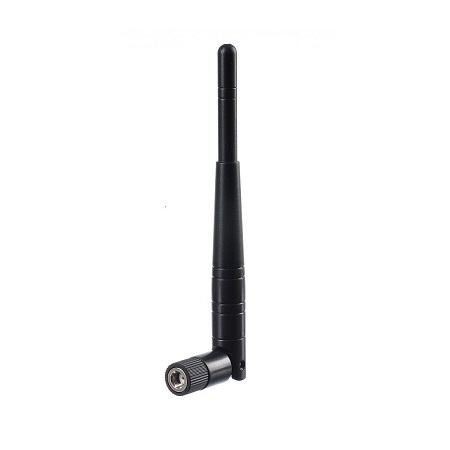 RUB-2403RPS VideoComm Technologies 2.4GHz 3dB Reverse-Polarity SMA-Male Knuckle Omni Duck Antenna