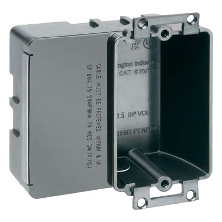 Arlington Non Metallic Single Gang Device Box