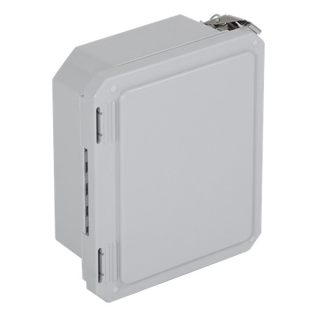 EF080604-O STI EnviroArmour Fiberglass Enclosure - 8.77" H x 6.77" W x 4.06" D - White - Non-Returnable