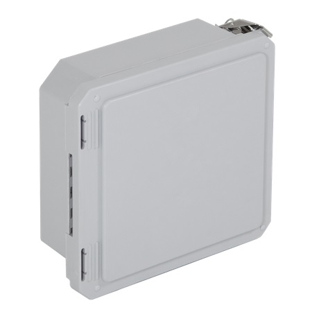 EF080804-O STI EnviroArmour Fiberglass Enclosure - 8.74 H x 8.74 W x 4.06" D - White - Non-Returnable