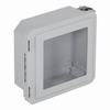 EF080804-W STI EnviroArmour Fiberglass Enclosure - 8.74" H x 8.74" W x 4.06" D - Clear Window - Non-Returnable