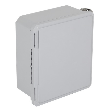 EF141206-O STI EnviroArmour Fiberglass Enclosure - 14.72" H x 12.72" W x 6.06" D - White - Non-Returnable