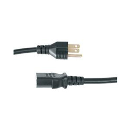 S-IEC-12X6 Middle Atlantic 6-Pack 12",18 AWG NEMA 5-15P to IEC 60320-C13, Non Signal Safe, Standard IEC Type Cord