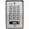 Show product details for SK-1123-SPQ Seco-Larm Surface-Mount Outdoor Illuminated Stand-Alone Keypad with proximity reader