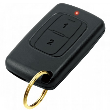 SK-939T2-GNUQ Seco-Larm 433.92MHz Pendant RF Transmitter with 2 Buttons 3 Channels