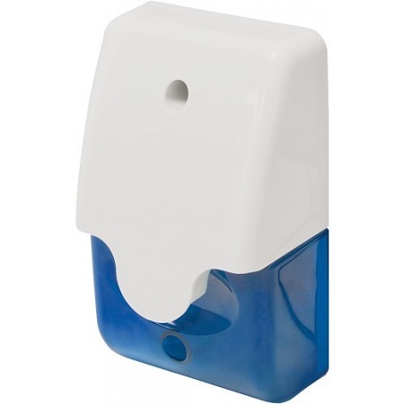 SL-1312-SA/B Seco-Larm Indoor/Outdoor 110dB Mini Siren - Blue Strobe