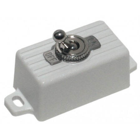 SS-076Q/SW-10 Seco-Larm White Toggle Switch - Pack of 10