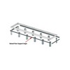 Show product details for SANGLE30-1-48 Middle Atlantic Raised-Floor Support Angles Front Back and Sides for Use with Rib-1-SNE30-48