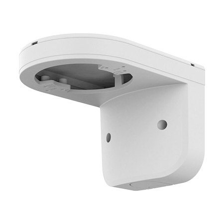 SBP-125WMW1 Hanwha Techwin Wall Mount for Specific Dome and Eyeball IP Security Cameras - White