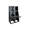 Show product details for SC-1427-1217BK Middle Atlantic Convective Series Console Single Bay - 14 Rackspaces on Bottom, 12 Rackspaces on Top