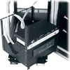 Show product details for SC-1427-1460BK-S Middle Atlantic Convective Series Console Single Bay with Slide-Out Bay- 14 Rackspaces on Bottom, 14 Rackspaces on Top