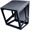Show product details for SCQ3T-1427-1217-1217BK Middle Atlantic Quiet-Cool Series Top Monitor Rack (3RD Tier), 12 Rackspaces, 17 Degree Slope - Black