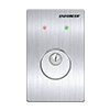 Show product details for SD-72231-6MQ Seco-Larm Single-Gang Mortise Cylinder Key Switch - Maintained - Stainless Steel