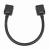 Show product details for SD-969-S18/K Seco-Larm Armored Door Cord - Die-Cast Aluminum End Caps - Black