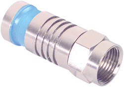 CMPR-867C-2-10 F Male For RG-6/U Compression - 10 Pack