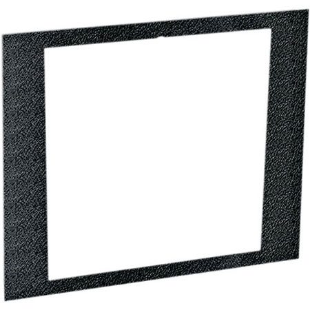 SFACE10 Middle Atlantic 10 Space Face Plate, Black Textured Finish