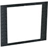 Show product details for SFACE6 Middle Atlantic 6 Space Face Plate, Black Textured Finish
