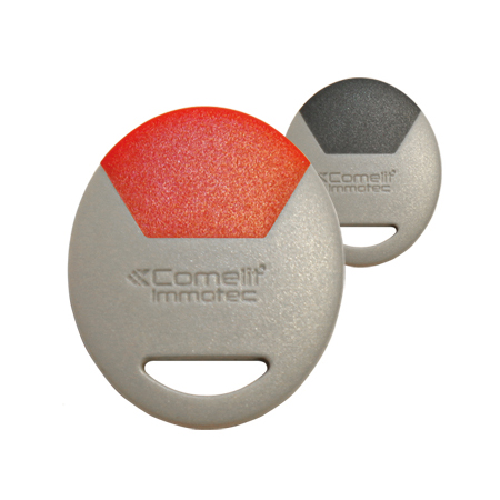 SK9050GR/A Comelit Key Fob Card for SimpleKey - Grey/Red