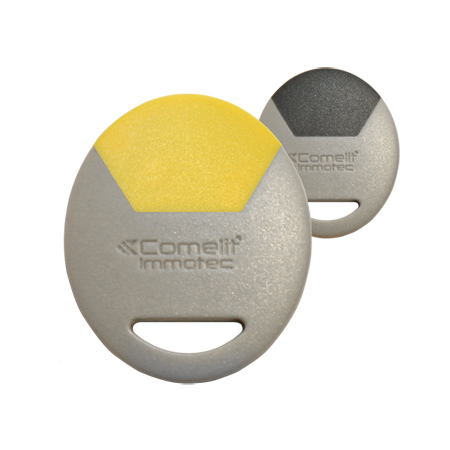 SK9050GY/A Comelit Key Fob Card for SimpleKey - Grey/Yellow