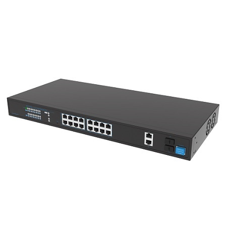 SKY-SW10g-001 Hanwha Techwin Wisenet SKY 8 Port PoE+ Network Switch