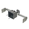 Show product details for SL2B18-10 Arlington Industries Adjustable SL18 Sliderbar, Two Gang Plastic Box - Pack of 10