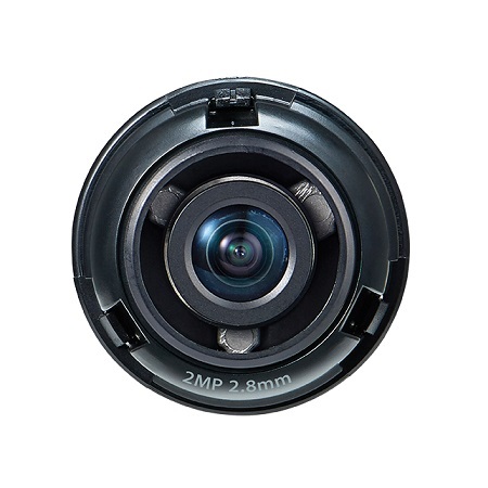 SLA-2M2802D Hanwha Techwin 2.8mm Lens 2MP 1/2.8" Format for PNM-7002VD