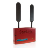 SLE-MAXAI-FIRE Napco StarLink Max Fire Dual Path Commercial Fire/Burglar 5G LTE-M Cellular and WiFi Alarm Communicator - Red Plastic Enclosure - Powered by Control Panel - AT&T Network