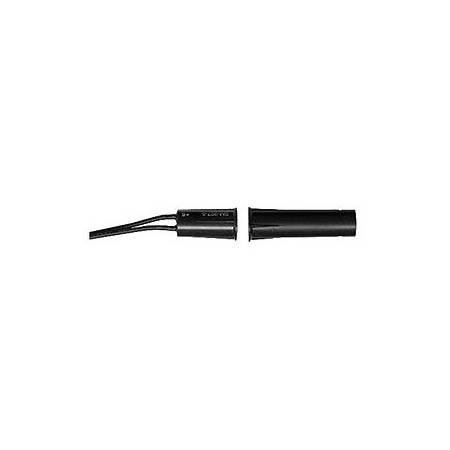 SM-207-5LQ/BR-10 Seco-Larm 3/8" Press-Fit Mount N.C. Magnetic Contact w/ Short Switch and Standard Magnet - Brown - Pack of 10
