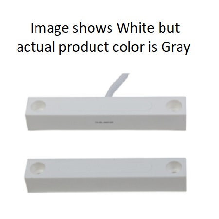 SM-21WG-GY-10 Tane Alarm .63" Diameter NC Open Loop Surface Mount Commercial Type Water Resistant Magnetic Contact 2" Gap - Pack of 10 - Gray